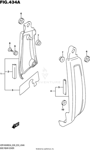 Side Rear Cover Schematic