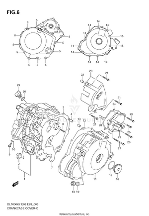 Crankcase Cover Schematic