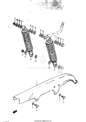 Chain Case - Shock Absorber Schematic
