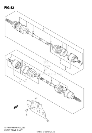 Front Drive Shaft Schematic