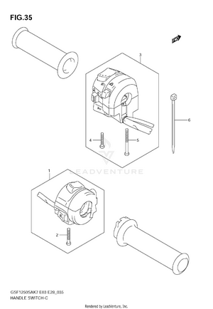 Handle Switch Schematic