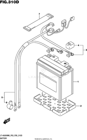 Battery (lt-a500xpm0 P03) Schematic
