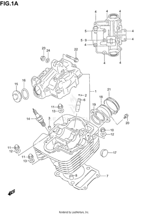 Cylinder Head Schematic