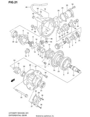 Differential Gear Schematic