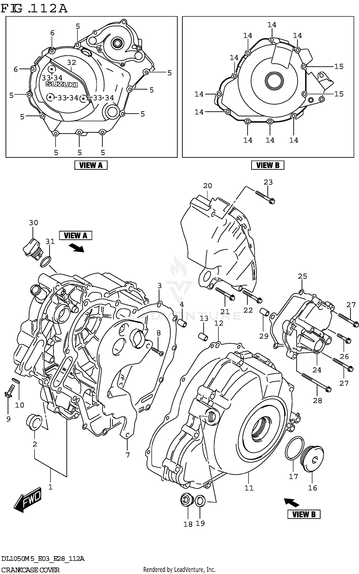 CRANKCASE COVER
