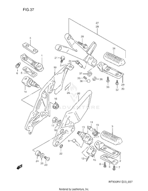 Footrest Schematic