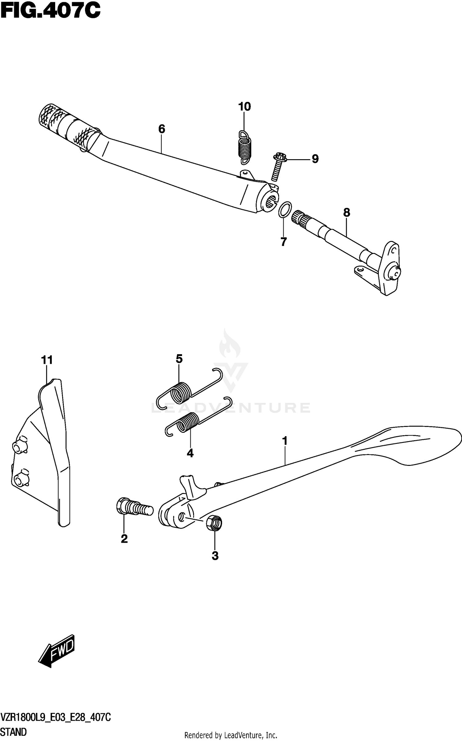 STAND (VZR1800BZL9 E28)