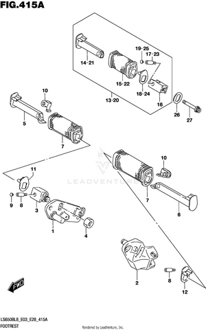 Footrest Schematic