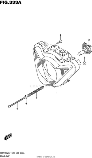 Headlamp Schematic