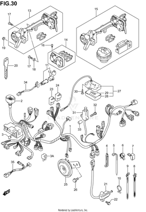 Wiring Harness (model K3/k4) Schematic