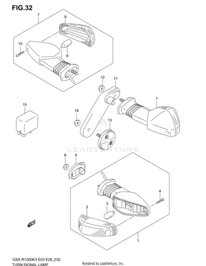 Turn Signal Lamp Schematic