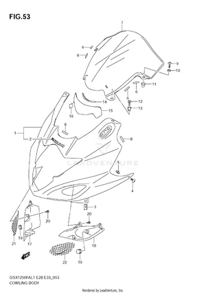 Cowling Body Schematic
