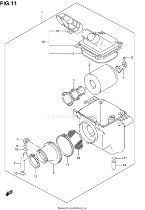 Air Cleaner Schematic