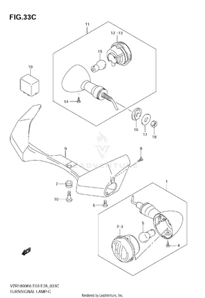 Turnsignal Lamp (vzr1800zk8) Schematic