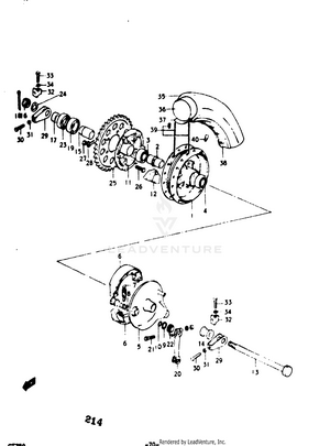 Rear Wheel Schematic