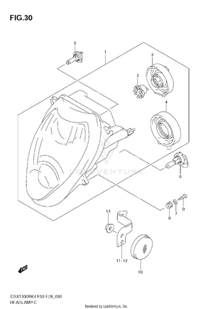 Headlamp Schematic
