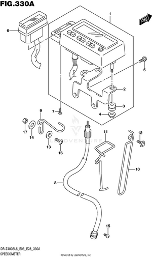 Speedometer (dr-z400sl6 E03) Schematic
