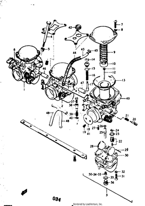 Carburetor (gt750l Schematic