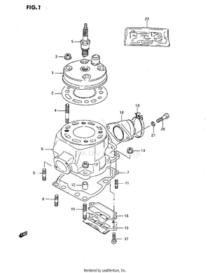 Cylinder (g/h/j) Schematic