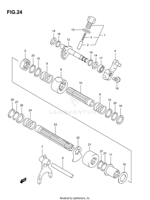 Gear Shifting (2)(model K3) Schematic