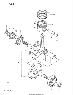 Crankshaft Schematic