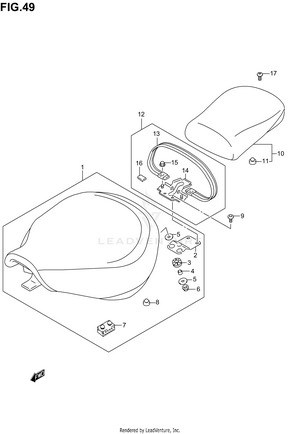 Seat (vl800k1/k2/k3/k4/k5) Schematic