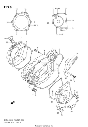 Crankcase Cover Schematic