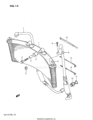 Oil Cooler Schematic
