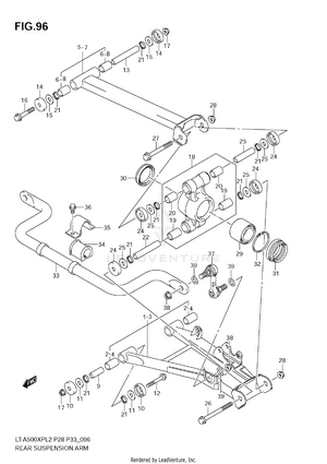 Rear Suspension Arm Schematic