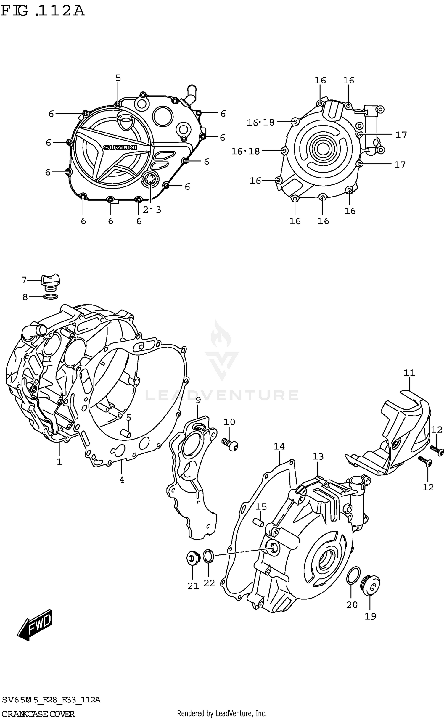 CRANKCASE COVER
