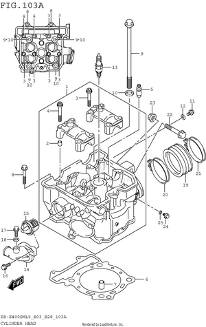 Cylinder Head Schematic
