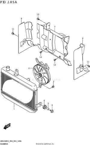 Radiator Schematic