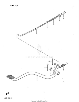 Rear Brake Schematic