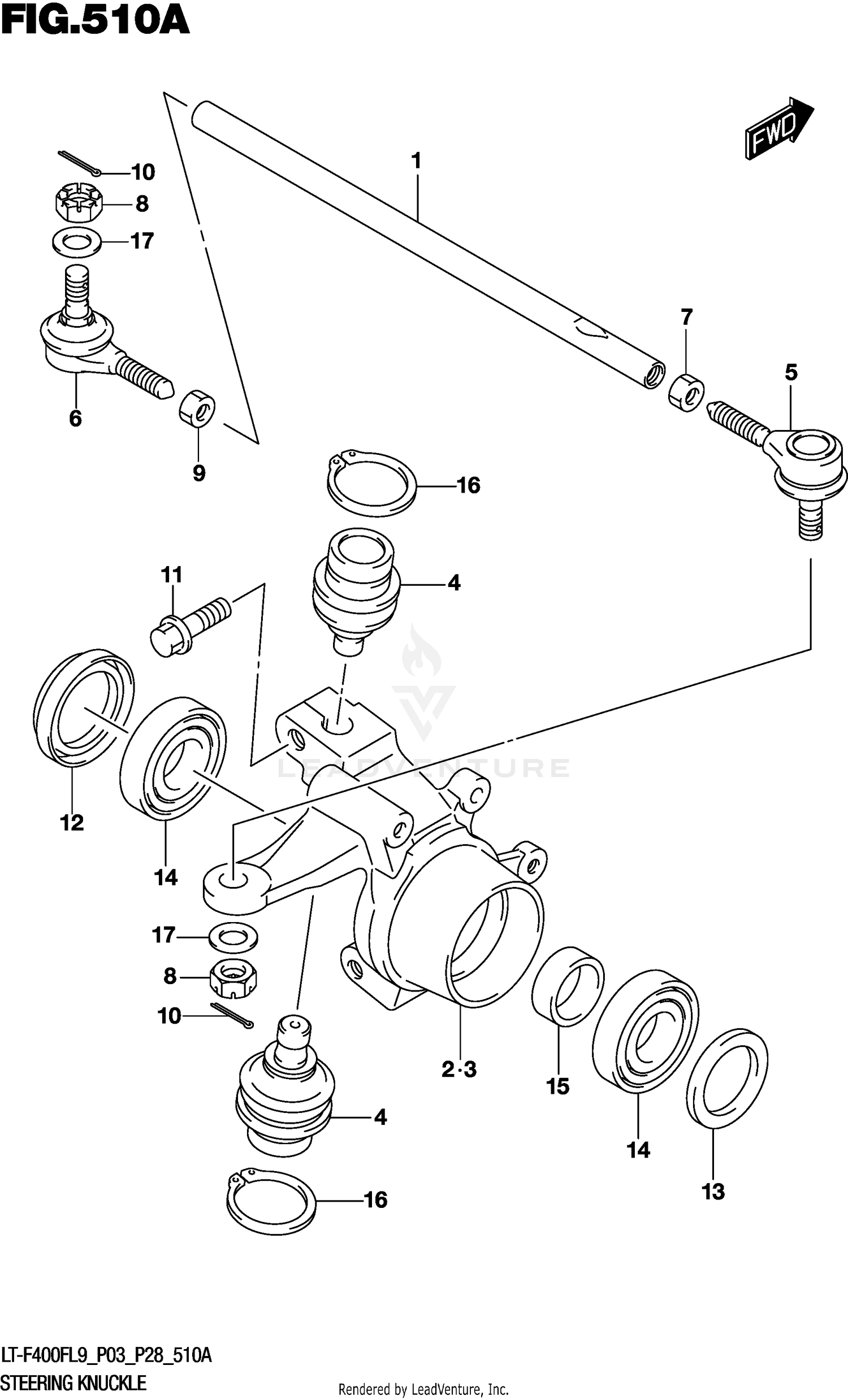 STEERING KNUCKLE