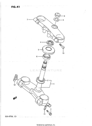 Steering Stem Schematic