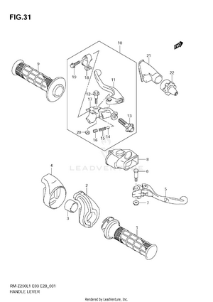Handle Lever Schematic