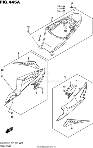 Frame Cover (ysf) Schematic