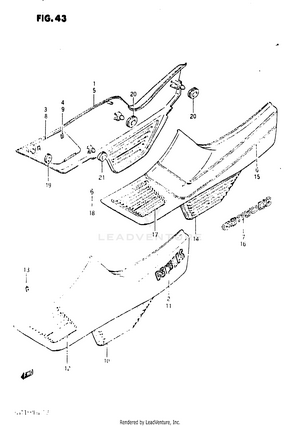 Frame Cover (gs1150es3/ese/esf) Schematic