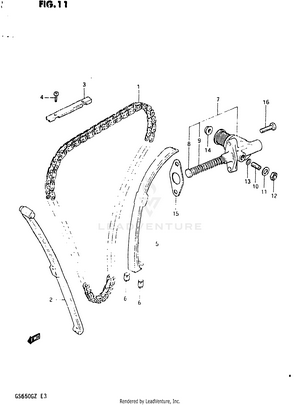Cam Chain Schematic
