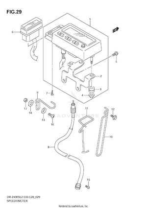 Speedometer (e03) Schematic