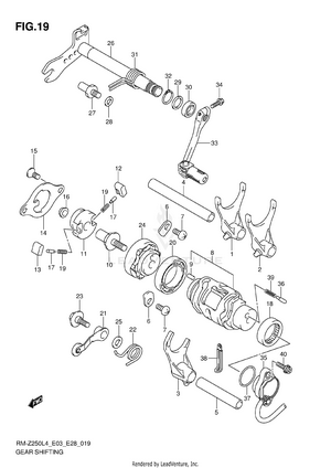 Gear Shifting Schematic