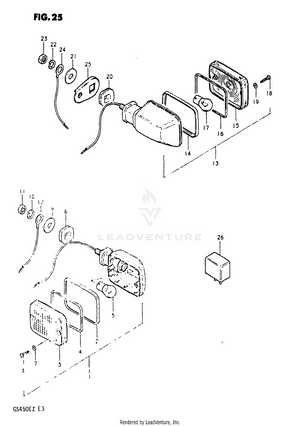 Turn Signal Lamp Schematic