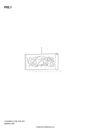 Gasket Set Schematic