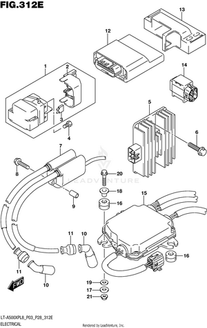 Electrical (lt-a500xpbl8 P28) Schematic