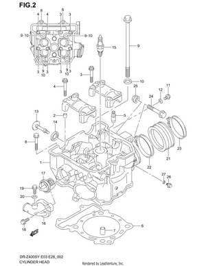 Cylinder Head Schematic
