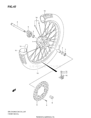 Front Wheel Schematic