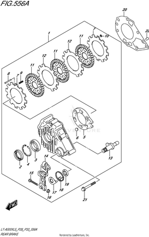 Rear Brake Schematic