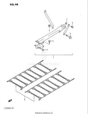 Trailer Hitch - Tire Belt (opt) Schematic