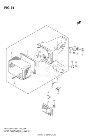 Rear Combination Lamp Schematic