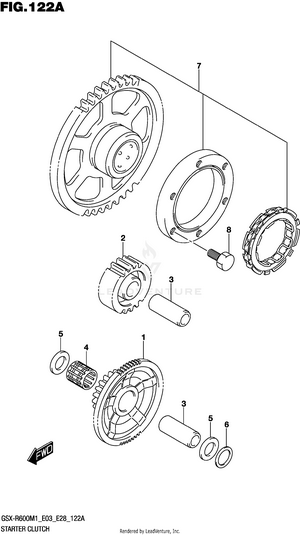 Starter Clutch Schematic